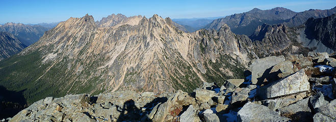 Kangaroo Ridge to the East from the summit of Copper