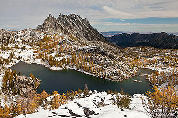 Prusik Peak above Perfection Lake