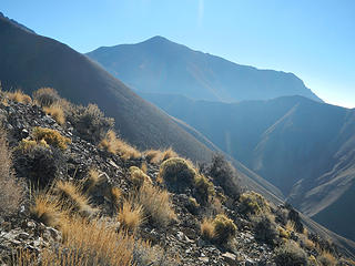 ridge south to New York Butte