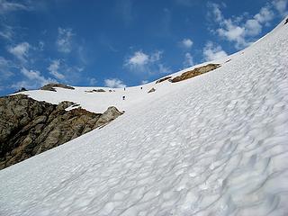 Approaching McMillan Col