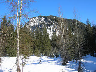 Old Gib Mt.? from Rock Creek