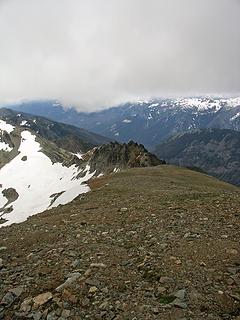 Maudes lower ridge.