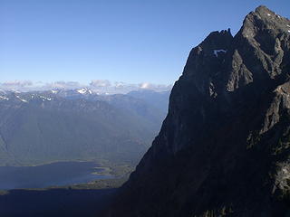 Ross Lake and N Hozomeen.