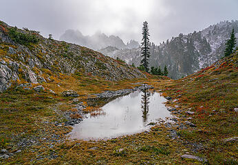 Tarn reflection (Cruiser behind)