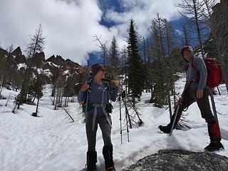 open basin at 6,800'