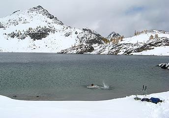 Time for a brisk swim