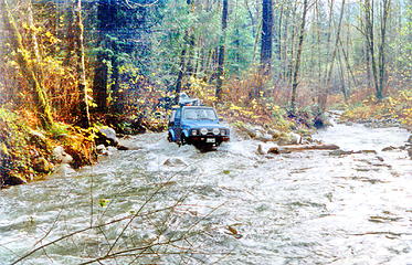 May Creek crossing