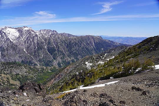 Ingalls Creek drainage from Navaho Peak