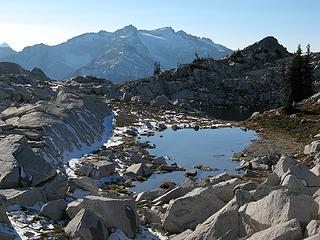 Another south granite tarn & Mt. Daniel