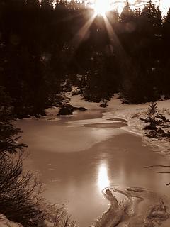 Frozen Tarn - or Glenda?