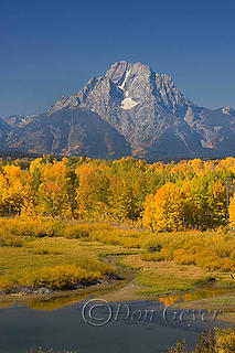 Mount Moran and Aspen