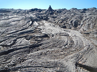 pahoehoe lava