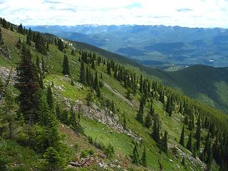 Looking east into Idaho.