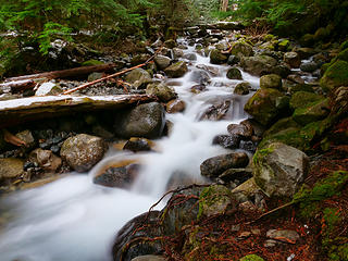 Falling water