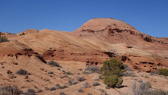 The prominent Navajo dome