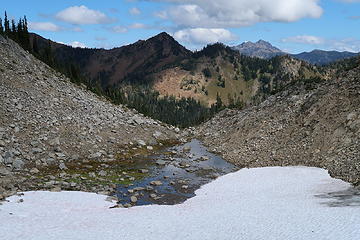 From 6370' in basin. Cashmere in the distance