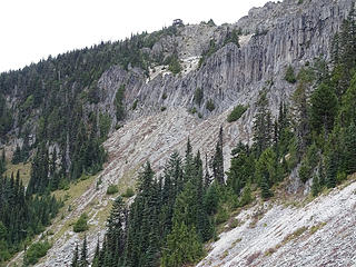 Tolmie lookout ridge.