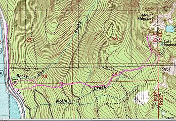 Mt Margaret track