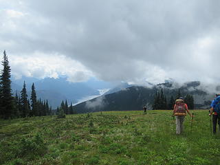 ridge walking