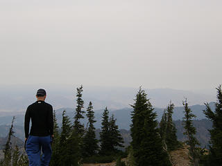 Views from Miller Peak summit.