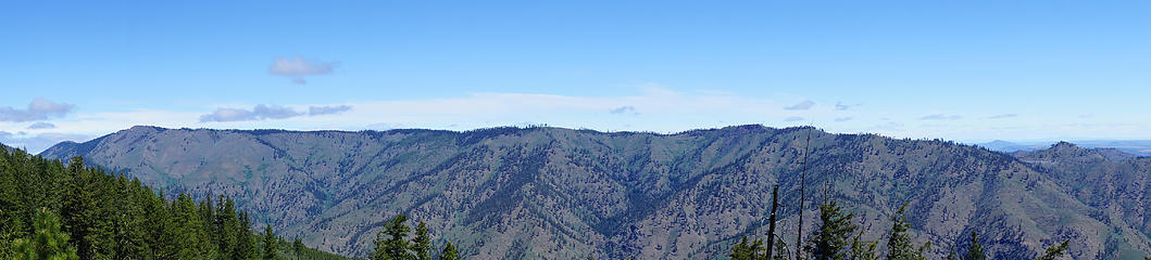 Entiat Ridge from Big Bend to Swakane Peak