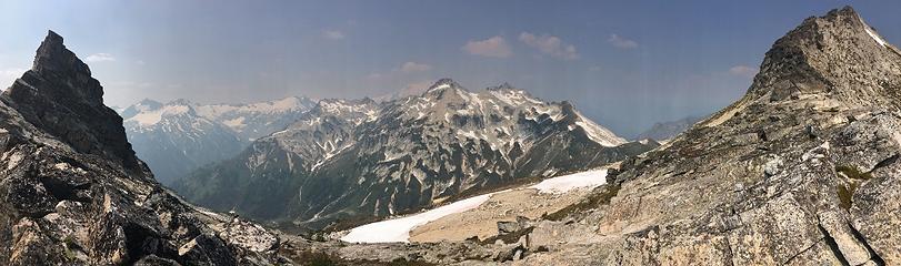Peaked pano from Buck