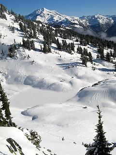 Sunup Lake & Glacier Peak