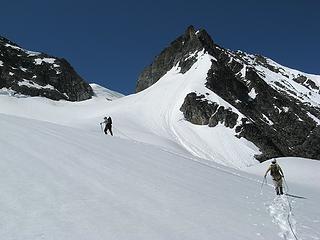 Nearing the Douglas-Banded col