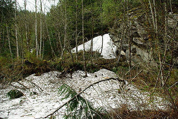 This is the approach to the Serene mine.