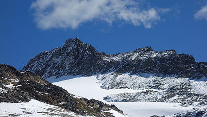 Rugged sub-summit just to the south