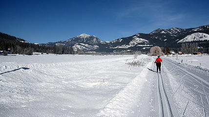 Barb skiing on MVCT