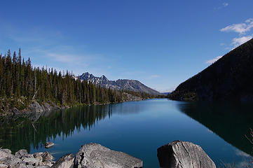 Colchuck Lake and Cashmere Mountain