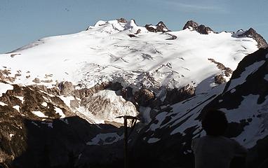 Challenger glacier  from Whatcom pass Aug 1974 --009