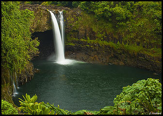 Rainbow Falls near Hilo, Big Island.