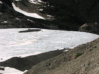 The lower Blue Glacier