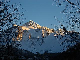 Shuksan alpenglow