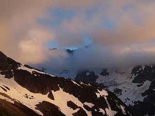 pink clouds