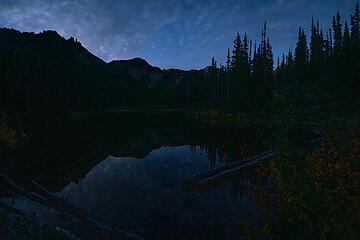 Royal Lake at night