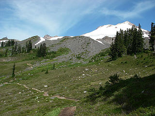 Wonderful expansive meadows on the Scott Paul trail