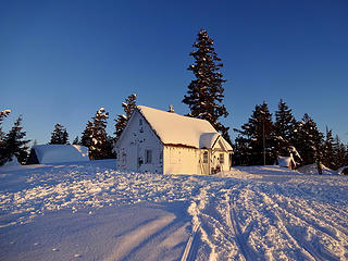 The guard station is one of many historic structures that are preserved and maintained with funds from nightly rentals. Many would be lost forever if not for this program.