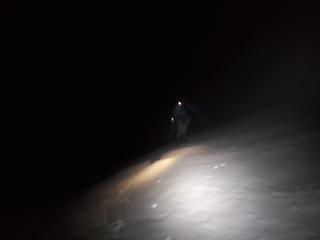 Figuring out the route in the dark