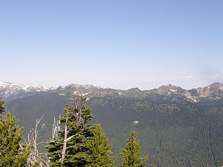 Views from Crystal Peak true summit.