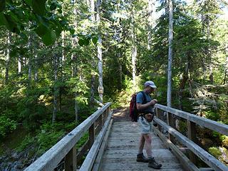 Nice bridge crossing