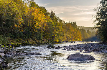 Evening on the Middle Fork