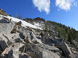 Snowshoe Ridge is a real pile.