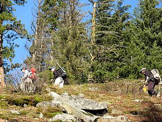 Women on a higher switchback