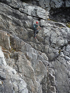 Nick on Formidable, "ledge route"