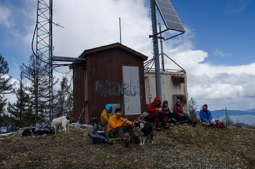 The group on top