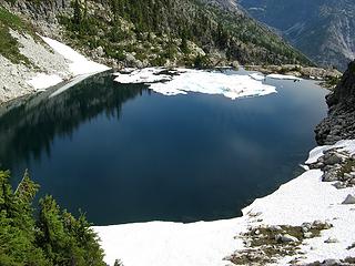 Approaching Summit Chief Lake