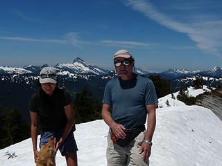 Yumi, Barry and Gus on Bench Mark